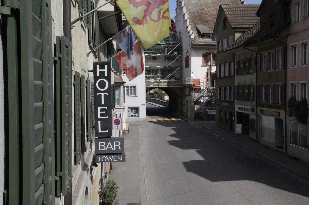 Hotel Loewen Mellingen Bagian luar foto